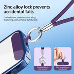 Cordino per cellulare con clip ad anello a forma di proiettile, 120cm Crossbody Style