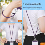 Cordino per cellulare con clip ad anello a forma di proiettile, 120cm Crossbody Style