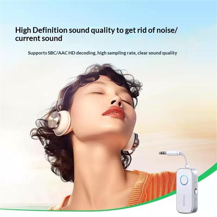 Adattatore per cuffie audio da 3,5 mm UGREEN CM872-45812, trasmettitore e ricevitore Bluetooth 6.0 2 in 1.