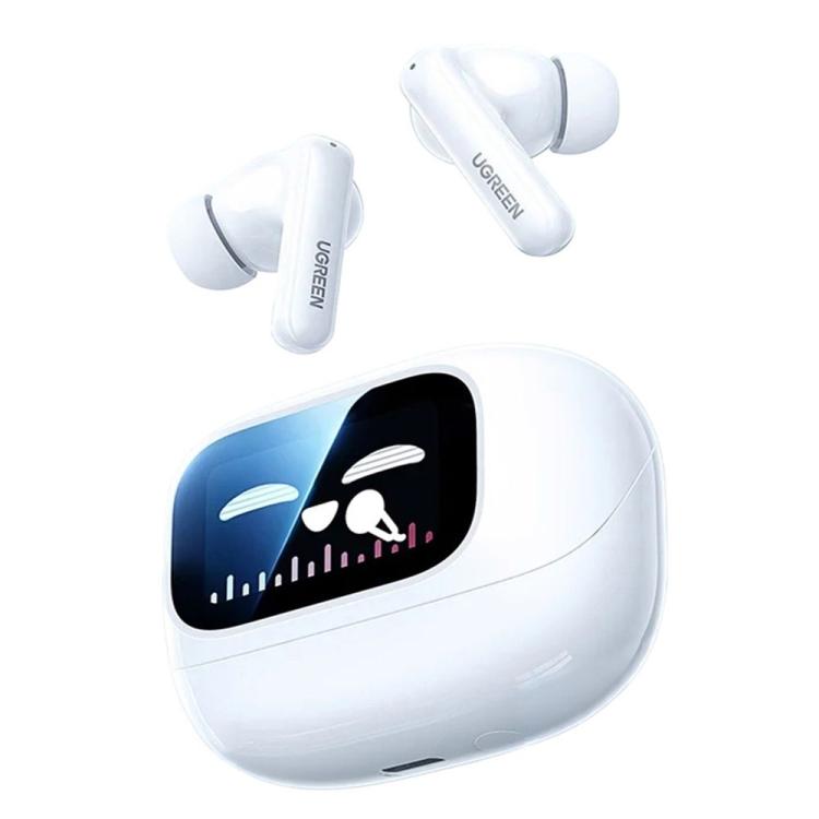 Cuffie UGREEN WS211-95531 con cancellazione del rumore ANC ENC e schermo touch intelligente per gaming e sport.