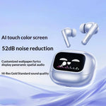 Cuffie UGREEN WS211-95531 con cancellazione del rumore ANC ENC e schermo touch intelligente per gaming e sport.