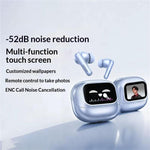 Cuffie UGREEN WS211-95531 con cancellazione del rumore ANC ENC e schermo touch intelligente per gaming e sport.