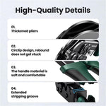 Pinza crimpatrice UGREEN NW136-70683, strumento di crimpatura per reti RJ45 / RJ11, spelafili per cavi