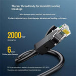 Cavo di rete Gigabit UGREEN 20167, 25 m, connettore RJ45 Cat6, Ethernet.