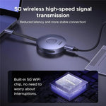 Kit trasmettitore e ricevitore wireless magnetico UGREEN S309-75500 HD 1080P / 60Hz 5.8G