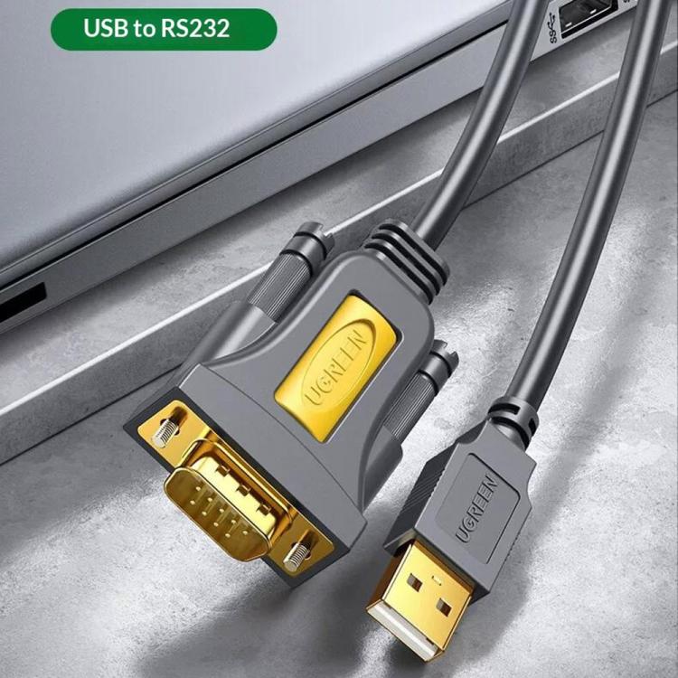 Cavo adattatore da USB a seriale RS232 da 1,5 m per stampante/scanner UGREEN 20201