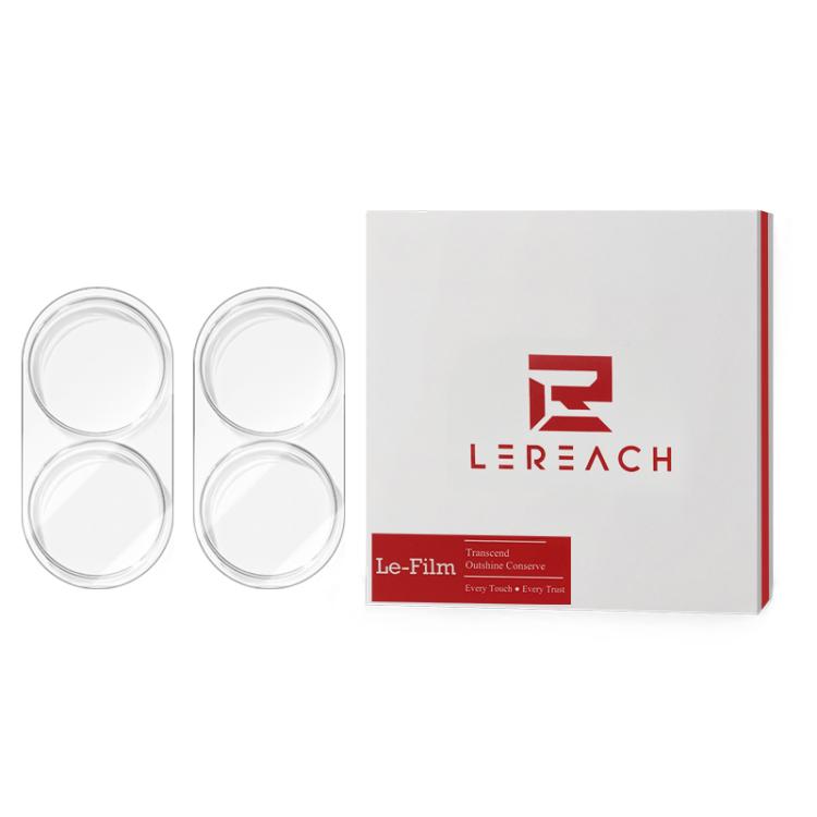 Set di 2 pellicole in vetro per obiettivo fotocamera LeReach serie TF 3D Full Coverage HD resistenti all'usura, For Galaxy Z Fold8 5G, For Galaxy Z Fold8 Ultra 5G, For Galaxy Z Flip8 5G
