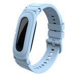 Cinturino per orologio in TPU morbido integrato a tinta unita., For Google Fitbit Air