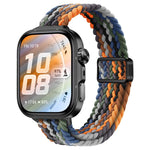Cinturino per orologio sottile in nylon intrecciato con fibbia magnetica., For Huawei Watch Fit 5 / Fit 5 Pro / Fit 4