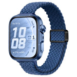 Cinturino per orologio sottile in nylon intrecciato con fibbia magnetica., For Huawei Watch Fit 5 / Fit 5 Pro / Fit 4