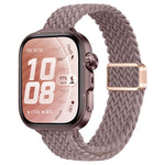 Cinturino per orologio sottile in nylon intrecciato con fibbia magnetica., For Huawei Watch Fit 5 / Fit 5 Pro / Fit 4