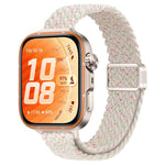 Cinturino per orologio sottile in nylon intrecciato con fibbia magnetica., For Huawei Watch Fit 5 / Fit 5 Pro / Fit 4