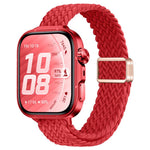 Cinturino per orologio sottile in nylon intrecciato con fibbia magnetica., For Huawei Watch Fit 5 / Fit 5 Pro / Fit 4