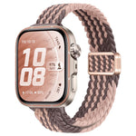 Cinturino per orologio sottile in nylon intrecciato con fibbia magnetica., For Huawei Watch Fit 5 / Fit 5 Pro / Fit 4