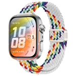 Cinturino per orologio sottile in nylon intrecciato con fibbia magnetica., For Huawei Watch Fit 5 / Fit 5 Pro / Fit 4