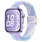 Cinturino per orologio sottile in nylon intrecciato con fibbia magnetica., For Huawei Watch Fit 5 / Fit 5 Pro / Fit 4
