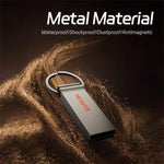 Chiavetta USB 2.0 HEYGATE TU20 in lega di alluminio, ideale per ufficio, scuola e viaggi., 8GB, 16G, 32GB, 64GB, 128GB