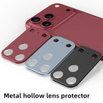 Anello di protezione per lenti cave in metallo Kalebol, For iPhone 18 Pro, For iPhone 18 Pro Max