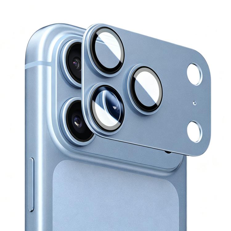 Pellicola per lente in metallo monoblocco con rivestimento antiriflesso AR+AF e effetto step-style Kalebol., For iPhone 18 Pro, For iPhone 18 Pro Max