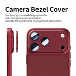 Pellicola per lente in metallo monoblocco con rivestimento antiriflesso AR+AF e effetto step-style Kalebol., For iPhone 18 Pro, For iPhone 18 Pro Max