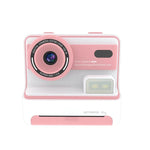 Kids Instant Print Camera, 1080P 48MP 2.4 inch Screen 16X Zoom Children Camera, Thermal Printer Portable Travel Selfie Camera Toy