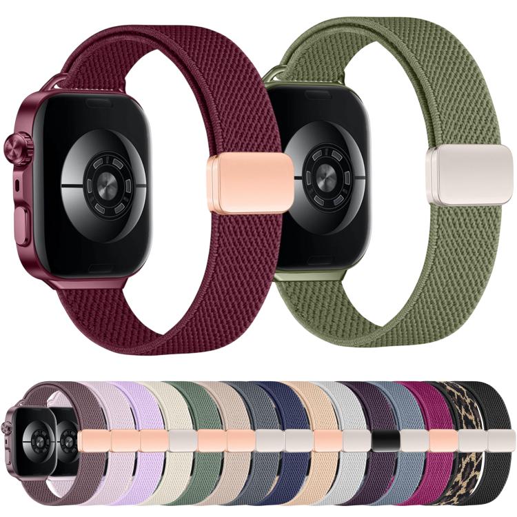 Cinturino per orologio sottile in nylon elastico con fibbia magnetica., For Huawei Watch Fit5 / Fit5 Pro / Fit4