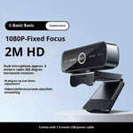 UGREEN Telecamera USB HD 1080p con doppio microfono integrato