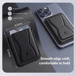 Portafoglio magnetico in pelle LeReach Vaya Series Aero Edition per cellulare e