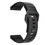 Cinturino per orologio in silicone con fibbia inversa in stile armatura e connettore dedicato., For Huawei Watch 5 46mm, For Huawei Watch 4 Pro