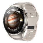 Cinturino per orologio in silicone con fibbia inversa in stile armatura e connettore dedicato., For Huawei Watch 5 46mm, For Huawei Watch 4 Pro