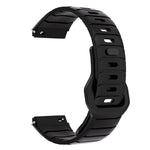 Cinturino per orologio in silicone con fibbia inversa in stile armatura e connettore dedicato., For Huawei Watch GT 6 Pro, For Huawei Watch 5 42mm