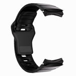 Cinturino per orologio in silicone con fibbia inversa in stile armatura e connettore dedicato., For Huawei Watch 5 46mm, For Huawei Watch 4 Pro