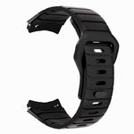 Cinturino per orologio in silicone con fibbia inversa in stile armatura e connettore dedicato., For Huawei Watch 5 46mm, For Huawei Watch 4 Pro