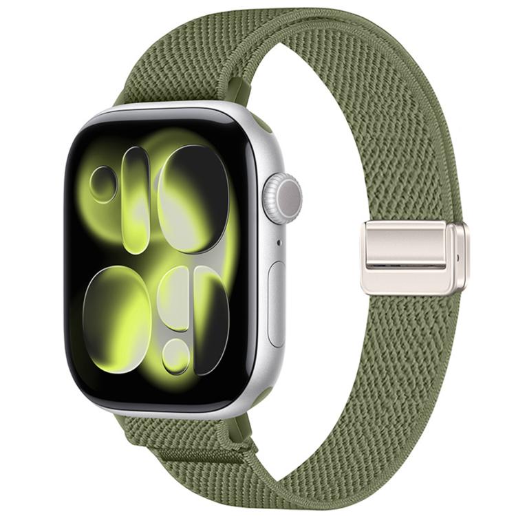 Cinturino nylon elastico con fibbia magnetica per Apple Watch