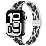 Cinturino per orologio sottile in nylon elastico con fibbia magnetica., For Apple Watch 49mm / 46mm / 45mm / 44mm