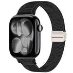 Cinturino per orologio sottile in nylon elastico con fibbia magnetica., For Apple Watch 49mm / 46mm / 45mm / 44mm
