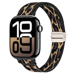 Cinturino per orologio sottile in nylon elastico con fibbia magnetica., For Apple Watch 49mm / 46mm / 45mm / 44mm