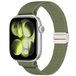 Cinturino per orologio sottile in nylon elastico con fibbia magnetica., For Apple Watch 42mm / 41mm / 40mm / 38mm