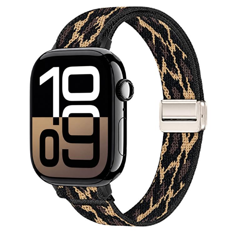 Cinturino per orologio sottile in nylon elastico con fibbia magnetica., For Apple Watch 42mm / 41mm / 40mm / 38mm