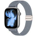 Cinturino per orologio sottile in nylon elastico con fibbia magnetica., For Apple Watch 42mm / 41mm / 40mm / 38mm