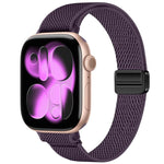Cinturino per orologio sottile in nylon elastico con fibbia magnetica., For Apple Watch 42mm / 41mm / 40mm / 38mm