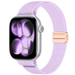 Cinturino per orologio sottile in nylon elastico con fibbia magnetica., For Apple Watch 42mm / 41mm / 40mm / 38mm