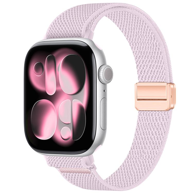 Cinturino per orologio sottile in nylon elastico con fibbia magnetica., For Apple Watch 42mm / 41mm / 40mm / 38mm