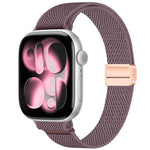 Cinturino per orologio sottile in nylon elastico con fibbia magnetica., For Apple Watch 42mm / 41mm / 40mm / 38mm