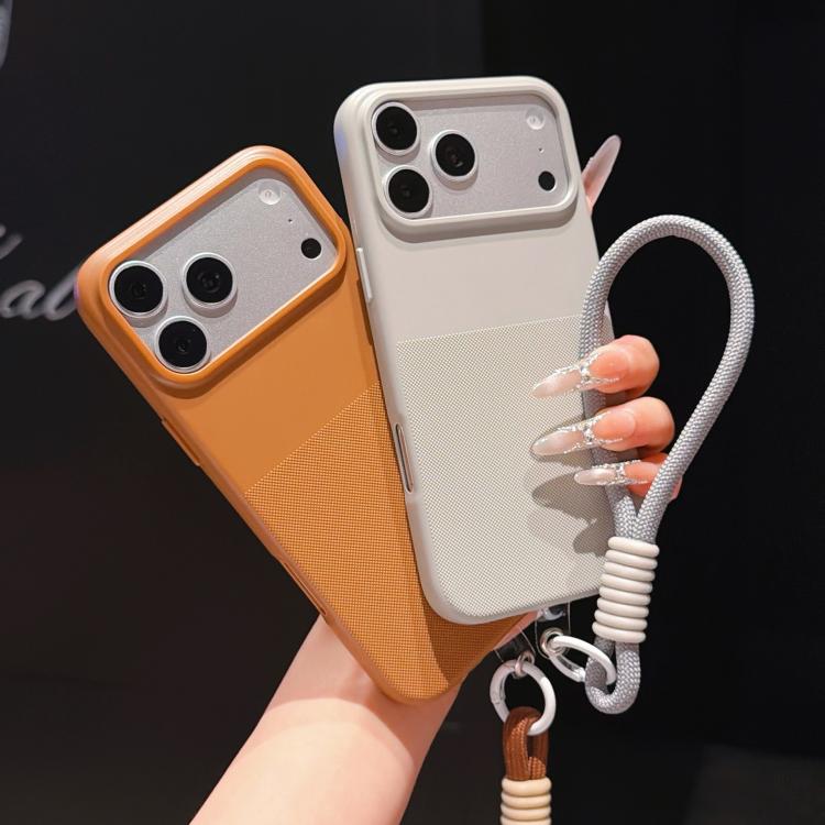Custodia per telefono in TPU con texture a pois imitazione e cinturino., For iPhone 14 Plus, For iPhone 14, For iPhone 14 Pro, For iPhone 14 Pro Max