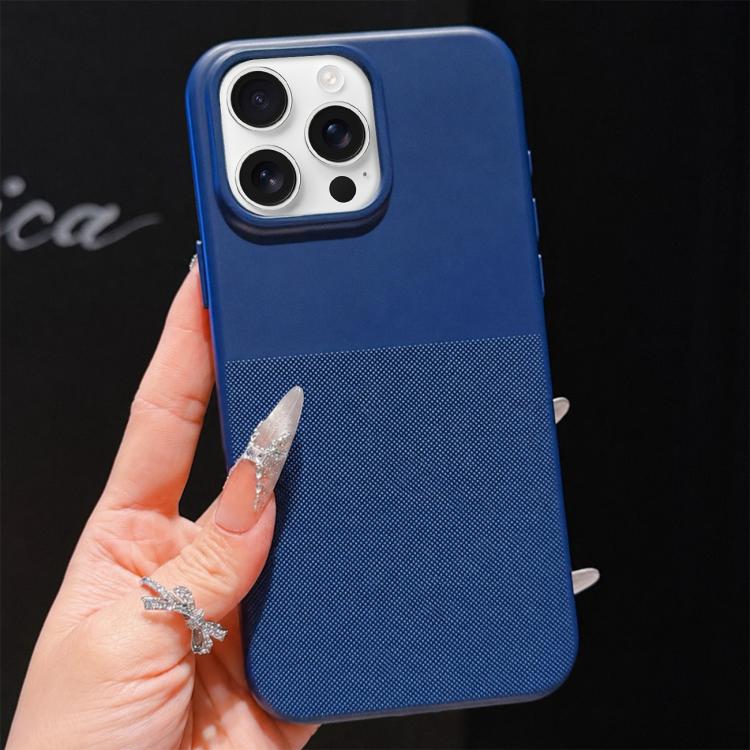 Custodia per telefono in TPU con texture a pois imitazione, For iPhone 16 Pro Max, For iPhone 16 Pro, For iPhone 16 Plus, For iPhone 16