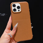 Custodia per telefono in TPU con texture a pois imitazione, For iPhone 16 Pro Max, For iPhone 16 Pro, For iPhone 16 Plus, For iPhone 16
