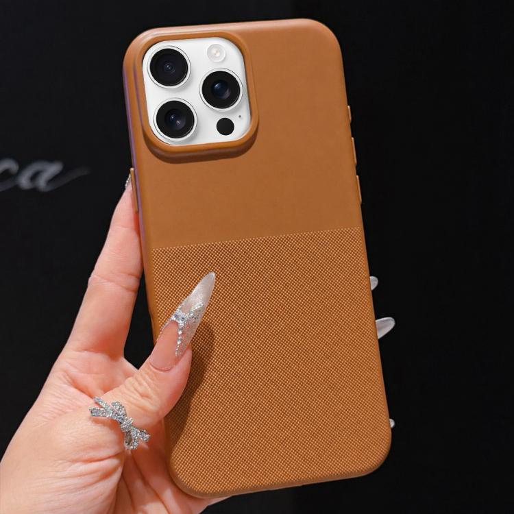 Custodia per telefono in TPU con texture a pois imitazione, For iPhone 16 Pro Max, For iPhone 16 Pro, For iPhone 16 Plus, For iPhone 16