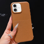 Custodia per telefono in TPU con texture a pois imitazione, For iPhone 16 Pro Max, For iPhone 16 Pro, For iPhone 16 Plus, For iPhone 16