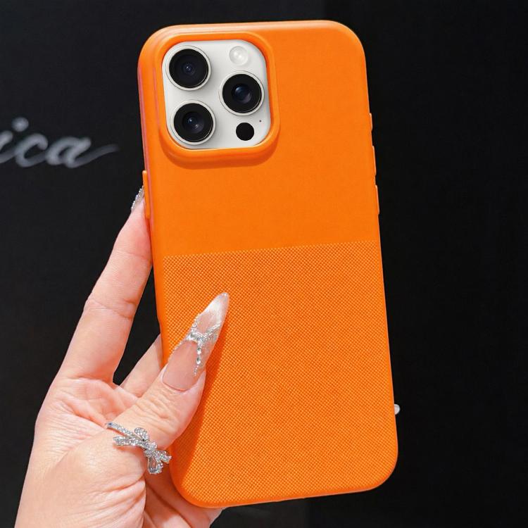 Custodia per telefono in TPU con texture a pois imitazione, For iPhone 15 Pro Max, For iPhone 15 Pro, For iPhone 15 Plus, For iPhone 15